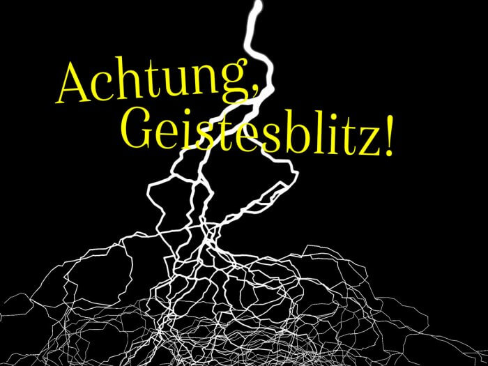 Intuition durch Geistesblitz