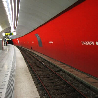 U-Bahnhof in München-Trudering