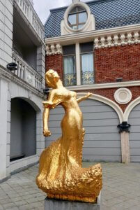 Die Statue der Tänzerin
