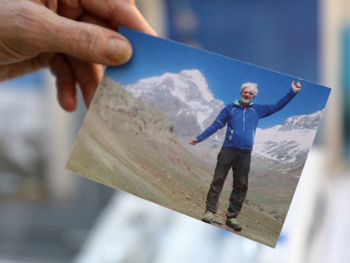 Auf dem Gipfel des Aconcagua