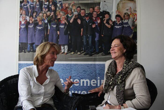 Münchner Tafel, Hannelore Kiethe und Cornelia von Schelling