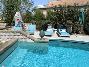 Der Pool ist bereit