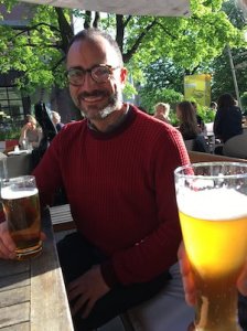 Entspannung danach bei einem kühlen Glas Bier. Foto: Anne Bauer