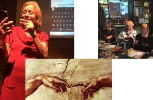 Der Workshop weckte Assoziationen zu Michelangelos Werk.