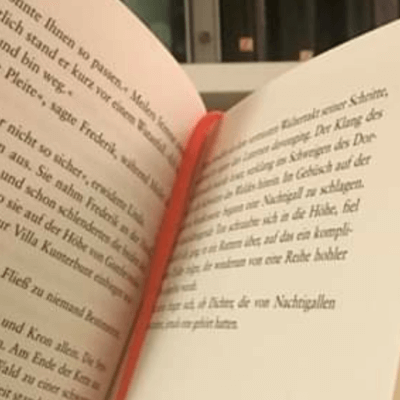 Ausschitt von einem Buch.