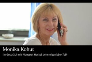 Monika Kohut im Gespräch mit Margaret Heckel beim eigenlebenTalk