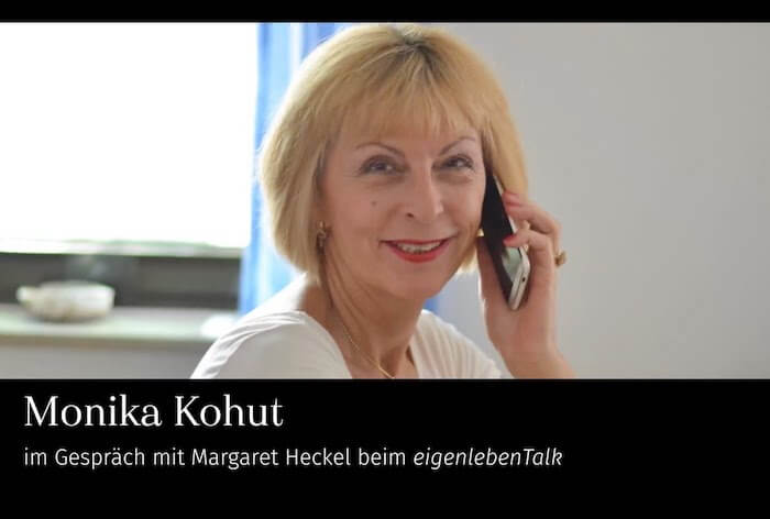 Monika Kohut im Gespräch mit Margaret Heckel beim eigenlebenTalk