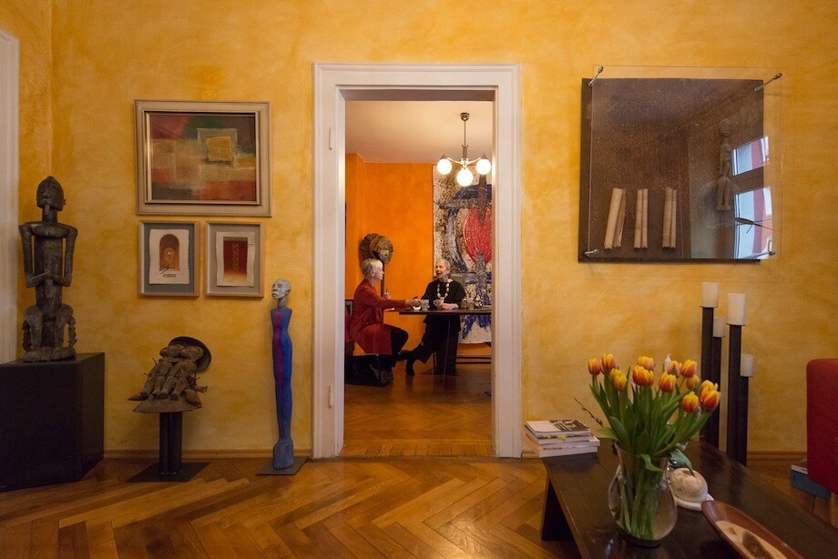 Blick in die Wohnung von Angelika Thomas. Foto: Thilo Härdtlein